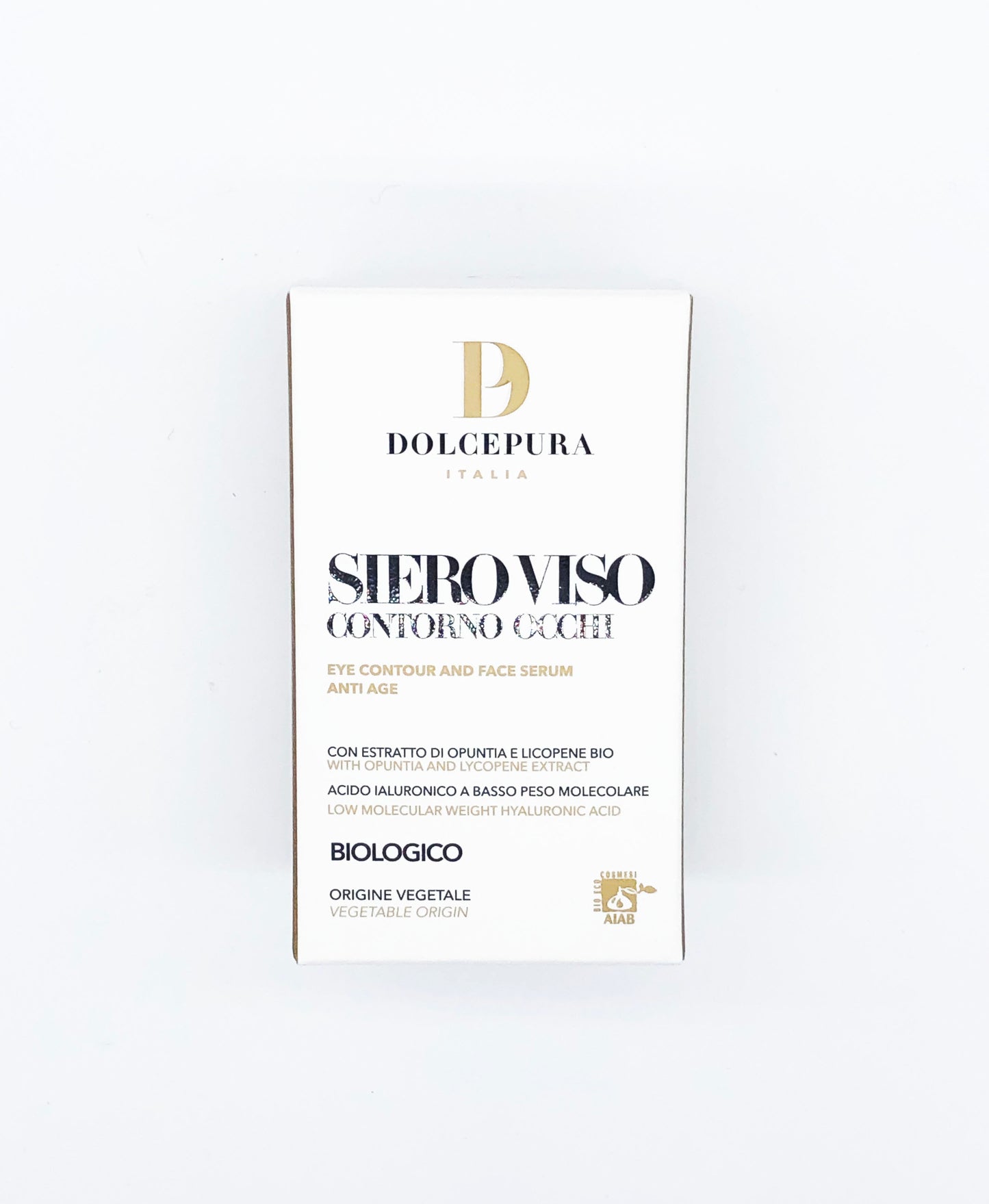 Suero facial, crema facial ligera, crema para la zona de ojos "PRECIOUS". Origen orgánico y vegetal