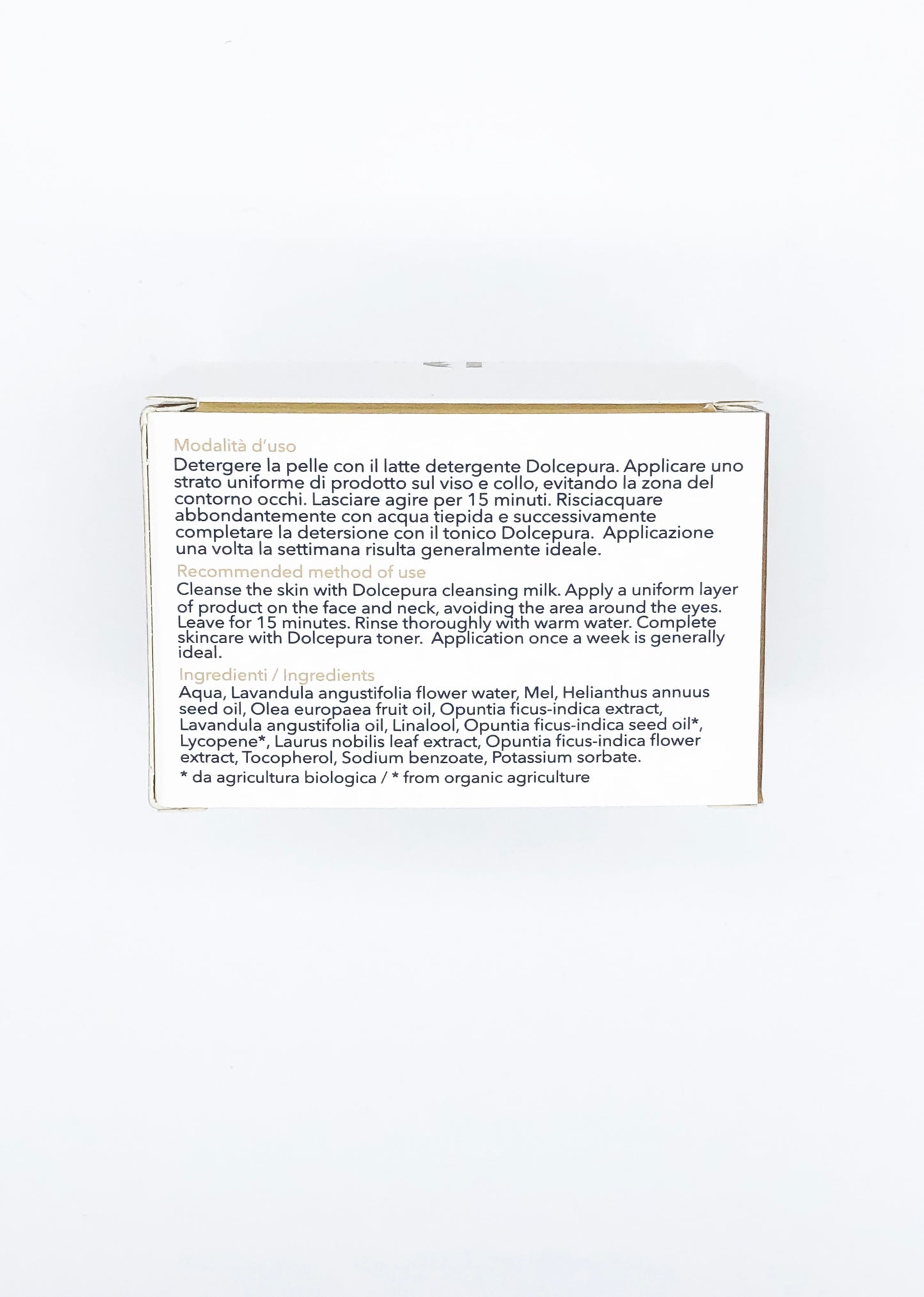 GESICHTS Kosmetik maske "NATÜRLICH SCHÖN"-Bio-Lycopin-Opuntia (Anti-Aging, stimulierend und regenerierend). Bio-und pflanzliche Herkunft