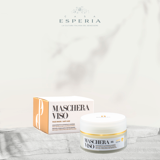 Mascarilla cosmética facial "NATURALMENTE HERMOSA" - bio licopeno opuntia (antienvejecimiento, estimulante y regenerador). Origen orgánico y vegetal